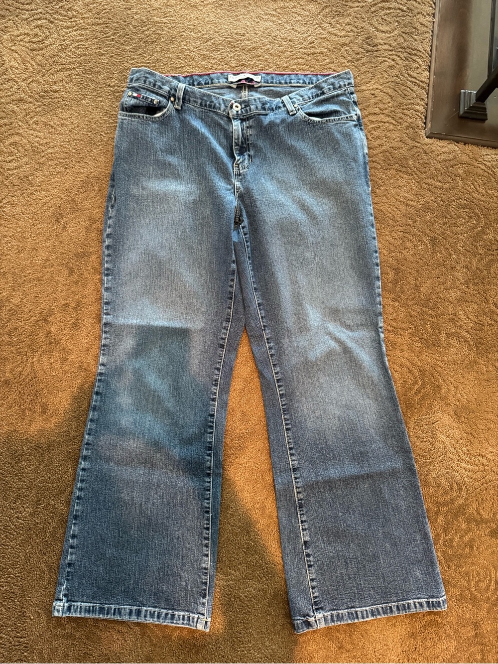 Tommy Hilfiger Medium Blue Boot Cut Jeans